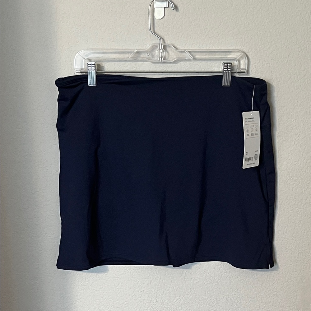 Athleta Dark Blue Women's Tidal Swim Skirt